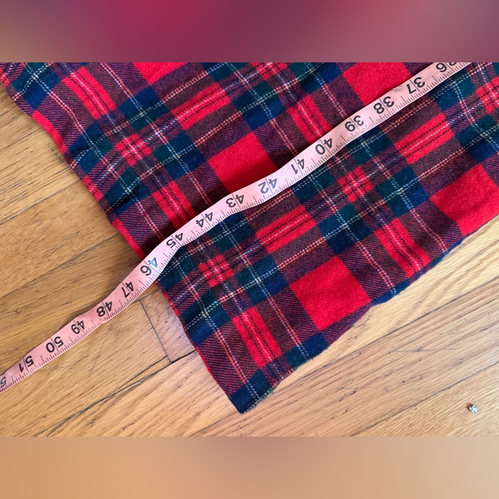70s Vintage Pendleton Red Wool Robe Sz M - Picture 12 of 12